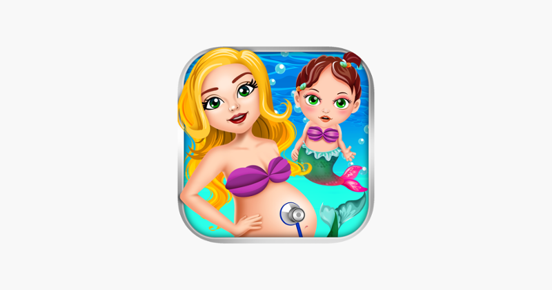 Mermaid Mommy's New Born Baby Doctor - my newborn salon &amp; make-up games for kids 2 Game Cover