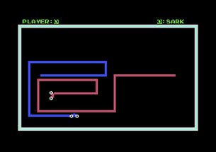 C64 Light Cycles Image