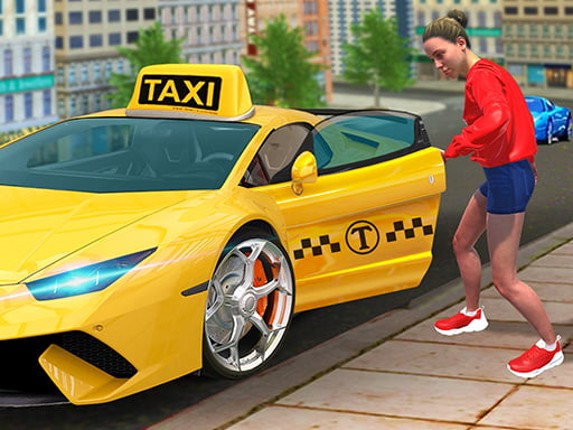 City Taxi Simulator Taxi games Game Cover
