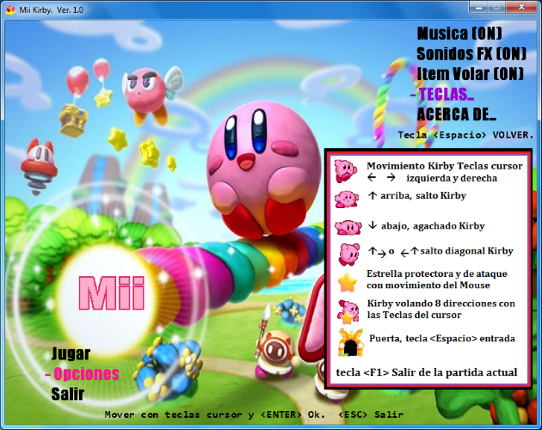 MKirby Game Cover