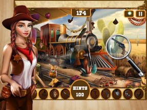 Hidden Objects: Cow Girl Hidden Object Image