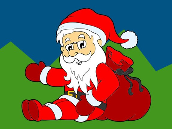 Santa Claus Coloring Book Game Cover
