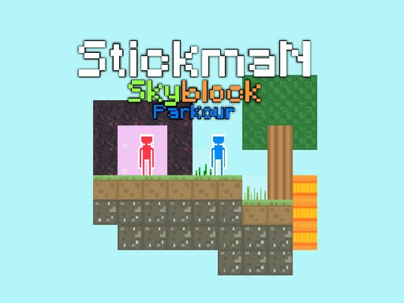Stickman Skyblock Parkour Game Cover