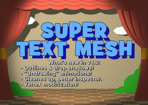 Super Text Mesh Image
