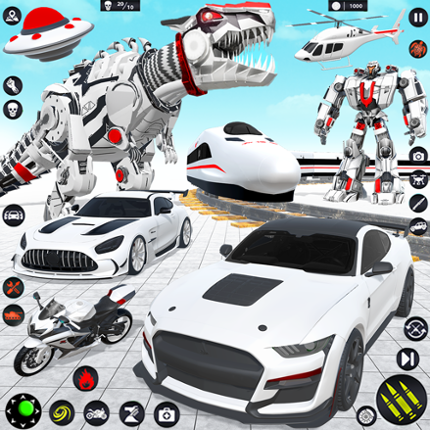 Dino Transform Robot Car Game Game Cover