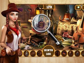 Hidden Objects: Cow Girl Hidden Object Image