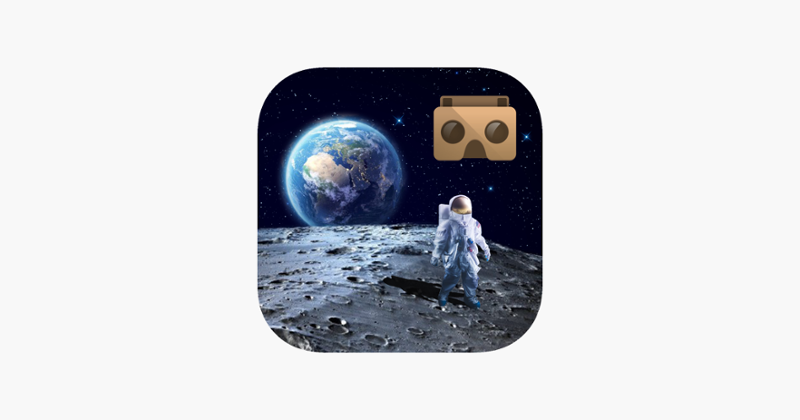 VR Moon Walk : Moon Journey For Google Cardboard Game Cover