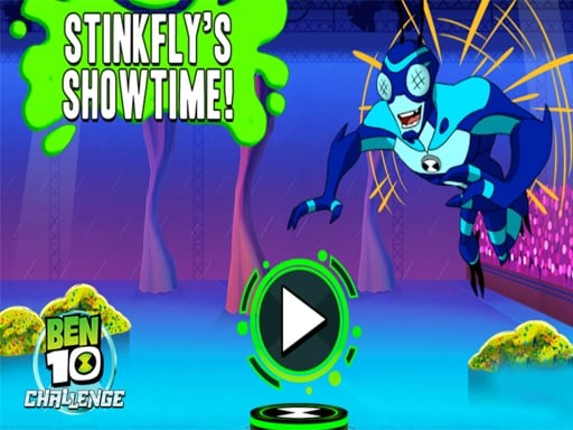 BEN 10 stinkfly showtime Game Cover