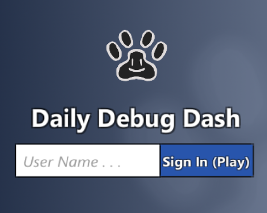 Daily Debug Dash Game Cover