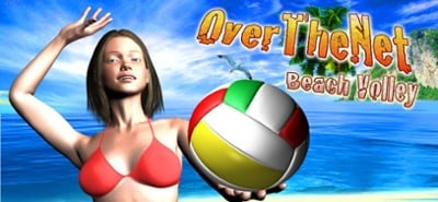 Over The Net Beach Volleyball Image