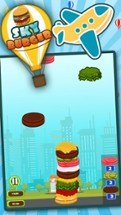 Sky Burger Mania Restaurant : Sky High Burger Tower a Burger maker game Image