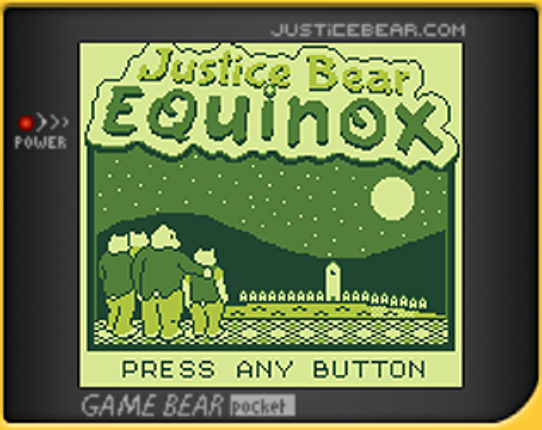 Justice Bear: Equinox Dawn Game Cover