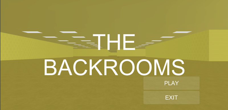 The Backrooms : Creepypasta Game Cover