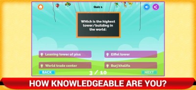 General Knowledge Quiz IQ Game Image