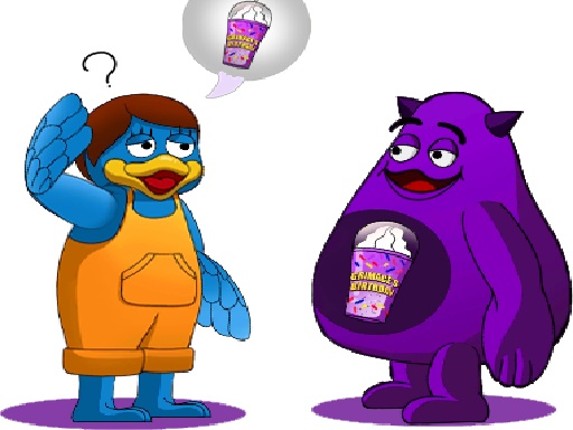 Grimace Monster Dop Story Game Cover