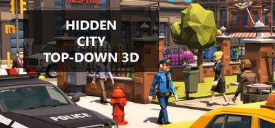 Hidden City Top-Down 3D Image