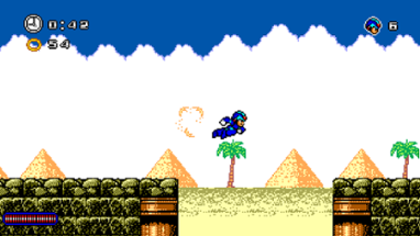 Megaman X in Sonic Blasting Adventure Image