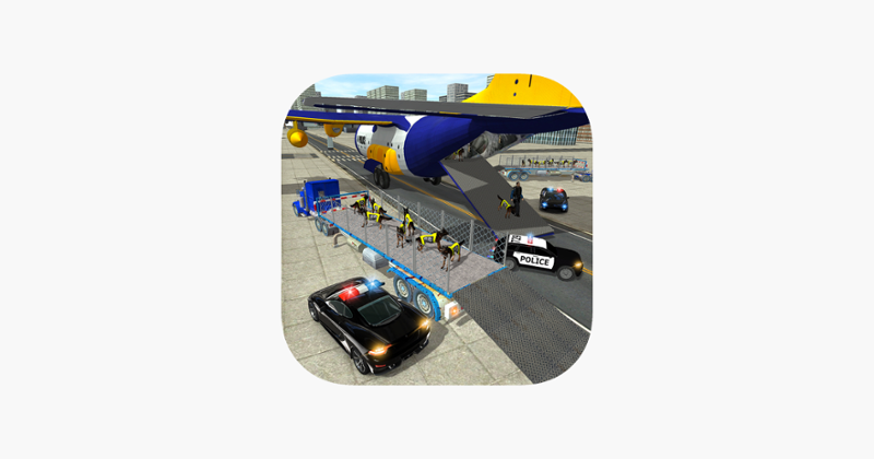 Police Airplane Dog Transport Game Cover