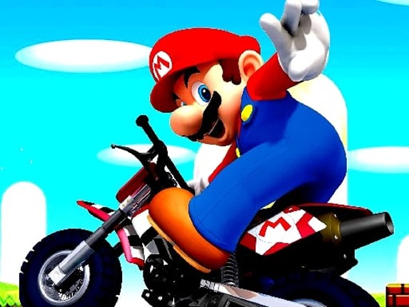Super Mario Wheelie Game Cover