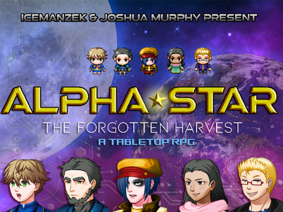 ALPHA★STAR: The Forgotten Harvest Game Cover
