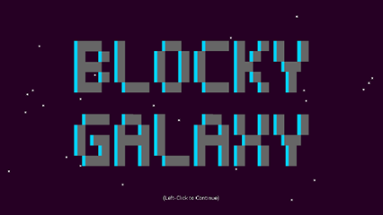 Blocky Galaxy Image