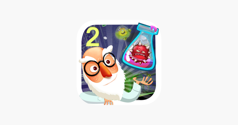 Crazy Doctor VS Weird Virus 2 Free - A matching puzzle game Game Cover