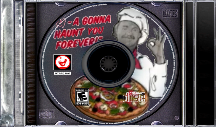 Pizza Ghost: The Videogame Game Cover