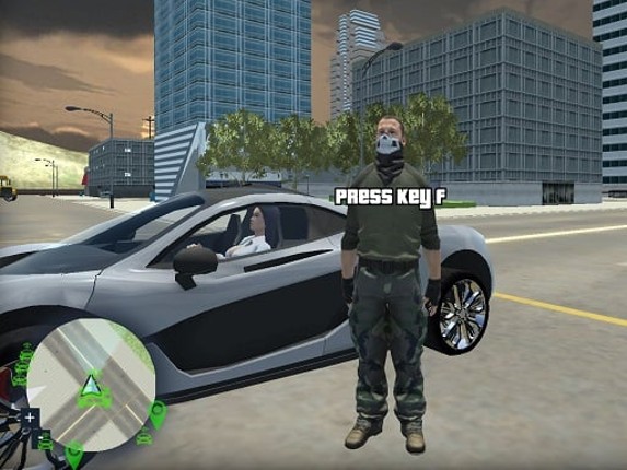 Gangster Vegas driving simulator online Game Cover