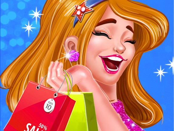 Shopping Mall Rich Girl Dressup - Color by Number Game Cover