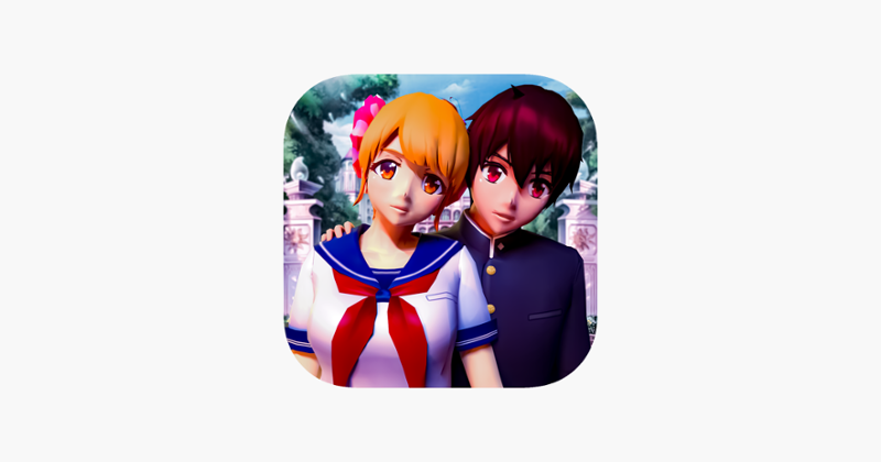 Anime High School Girl Love 3D Game Cover