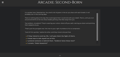 Arcadie: Second-Born Image