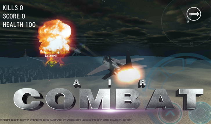 air space combat Game Cover