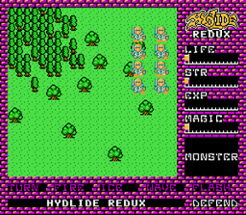 Hydlide NES FULL OVERHAUL Patch Image