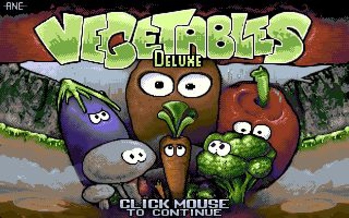 Vegetables Deluxe Amiga Game Cover