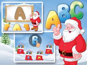 Letters with Santa Free - Kids Learn Alphabet and Letters Image