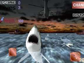 Mega Shark Apache Storm 3D  - A Deadly Deep Sea Blackfish Hunter X Image