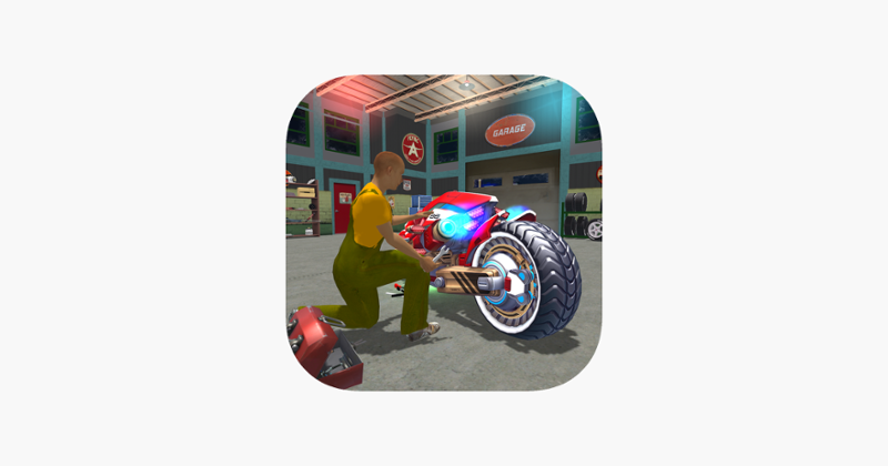 Motorcycle Mechanic Simulator: Auto Repair Shop Game Cover