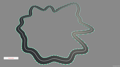 RaceTrack Procedural Generation Image