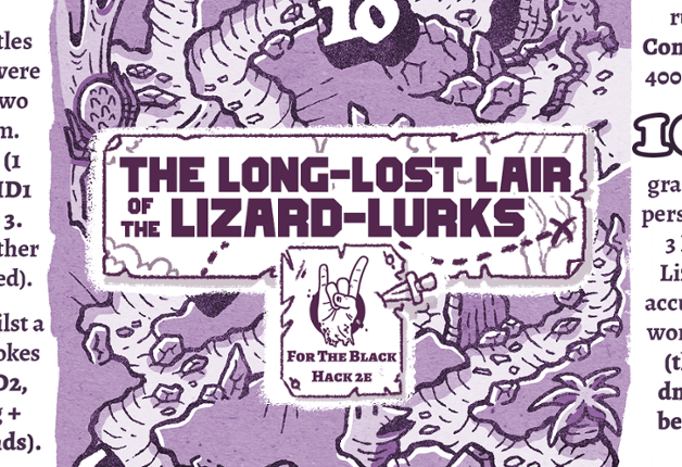 The Long-Lost Lair of the Lizard-Lurks Game Cover