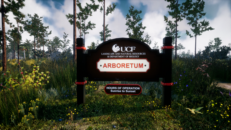 The Virtual UCF Arboretum Game Cover