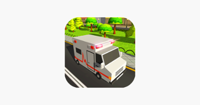 911 Blocky Ambulance Sim Game Image