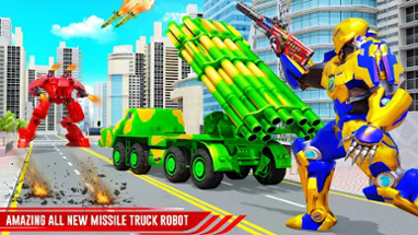 Missile Truck Dino Robot Car Image