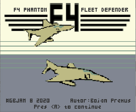 F4 Phantom II Fleet Defender Game Cover