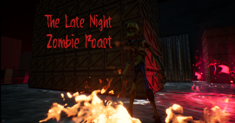 The Late Night Zombie Roast Game Cover