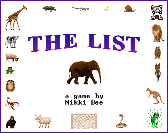 The List Game Cover