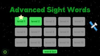 Advanced Sight Words : High Frequency Word Practice to Increase English Reading Fluency Image