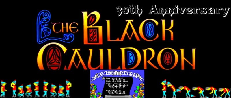 Black Cauldron AGI - 30th anniversary - KQ 1 tweak Game Cover