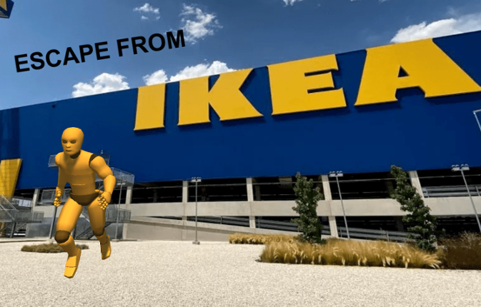 Escape from IKEA Simulator Game Cover