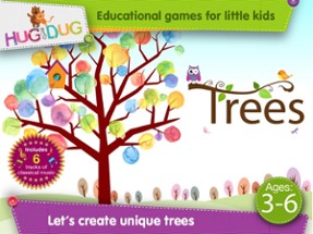 HugDug Trees - Kids make trees &amp; forests with amazing stickers art Image