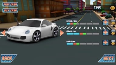 3D Street Race Extreme Car Traffic Highway Road Racer Free Game Image